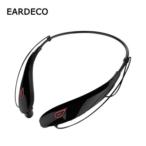 EARDECO – écouteurs sans fil Bluetooth, grande batterie, basse, stéréo, Sport, casque avec micro, pour téléphone ► Photo 1/6