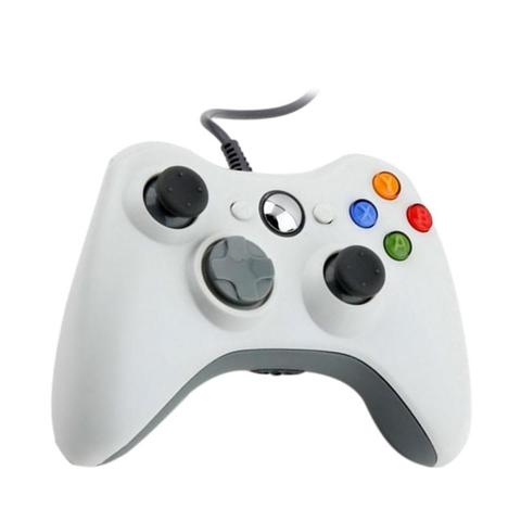 Manette filaire USB pour manette de contrôle Xbox 360 pour contrôleur officiel Microsoft Xbox 360 mince pour Windows 7 8 10 ► Photo 1/6