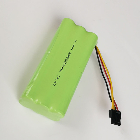 Batterie Rechargeable 14.4V Ni-MH AA 2500MAH pour pour ecovacdeebot Deepoo X600 ZN605 ZN606 ZN609 Midea Redmond aspirateur ► Photo 1/3