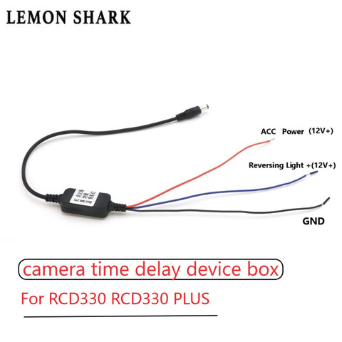 Lemon Shark – caméra de recul AV, boîte de dispositif de retardement, caméra de stationnement pour voiture, relais pour RCD330 RCD330 PLUS 187A 187B RCD340G ► Photo 1/1