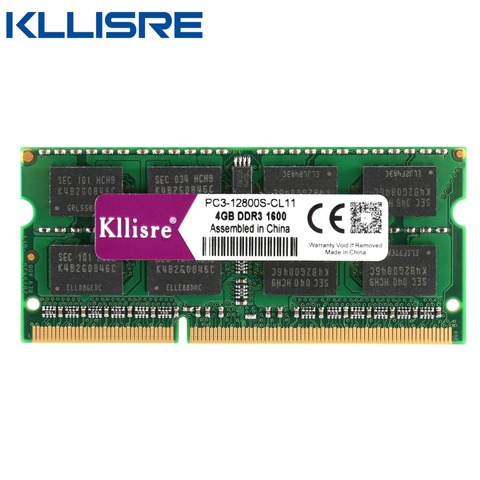 Kllisre DDR3 ordinateur portable 4 GB 8 GB 1333 1600 MHz sodimm Ram Mémoire Portable ► Photo 1/6