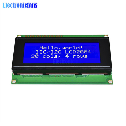 Nouveau 2004 204 20X4 caractère LCD Module d'affichage bleu Blacklight ► Photo 1/6