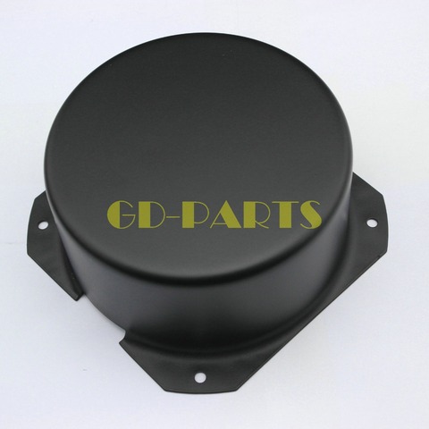 GD-PARTS 130x65mm rond noir fer transformateur Triode protéger housse boîtier boîtier pour Vintage Hifi Tube Audio amplificateur bricolage ► Photo 1/4