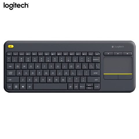 Clavier tactile sans fil Logitech K400 Plus avec pavé tactile intégré pour tv connectées à Internet ► Photo 1/6