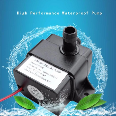 Rotor magnétique Permanent sans balais, 4.2W, 240l/H, pompe à eau Submersible, pour Aquarium, fontaine, jardin, étang, livraison directe ► Photo 1/6