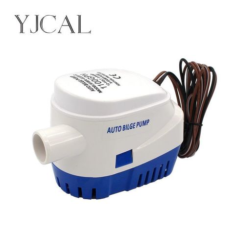 Fully Auto Bilge Pump 750GPH 1100GPH DC 12V 24V Electric Water Pump For Aquario Submersible Seaplane Motor Homes Houseboat Boats ► Photo 1/6