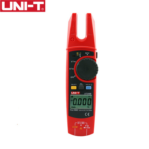 UNI-T UT256B Numérique Vrai RMS Fork Auto Multimètre 200A AC DC Current Clamp Mètres PCI Testeur Voltmètre Ohm Cap Auto gamme Plus ► Photo 1/5