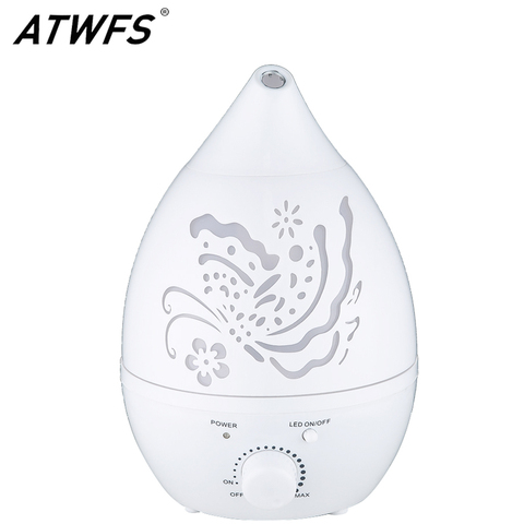 ATWFS – diffuseur d'huile essentielle et d'arôme pour maison et bureau, humidificateur d'air à LED de 7 couleurs, brumisateur d'aromathérapie pour chambre de bébé ► Photo 1/6