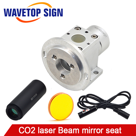 Support de miroir de faisceau Laser CO2, siège de miroir de Machine de marquage Laser CO2 ► Photo 1/5