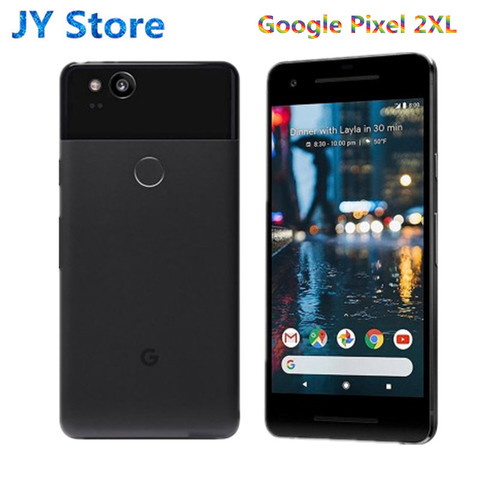 Nouveau téléphone portable 6 pouces Google Pixel 2XL Version ue Snapdragon 835 Octa Core 4GB 64GB 128GB empreinte digitale 4G Android 2XL ► Photo 1/3