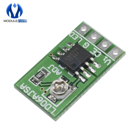 Cc 3.3V 3.7V 5V LED pilote 30-1500MA courant Constant Module réglable PWM carte de commande pour lampe LED USB LED lampe de poche 18650 Li-ion ► Photo 1/4