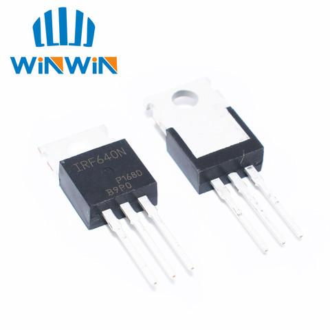 MOSFET 200V 18a 150mOhm 44.7nC TO-220, nouveau et original, 10 pièces, IRF640N IRF640 ► Photo 1/1