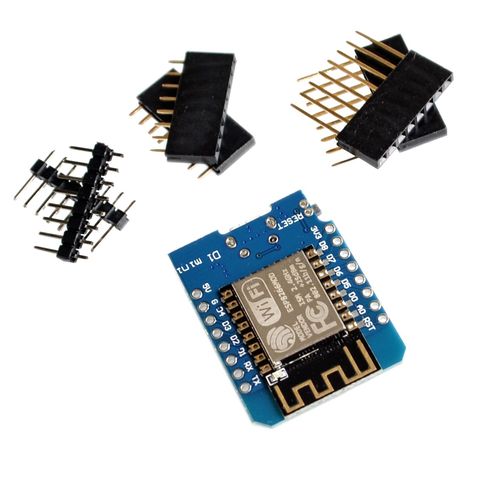 ESP8266 ESP-12 ESP-12F CH340G CH340 V2 USB WeMos D1 Mini carte de développement WIFI D1 Mini carte NodeMCU Lua IOT 3.3 V avec broches ► Photo 1/5