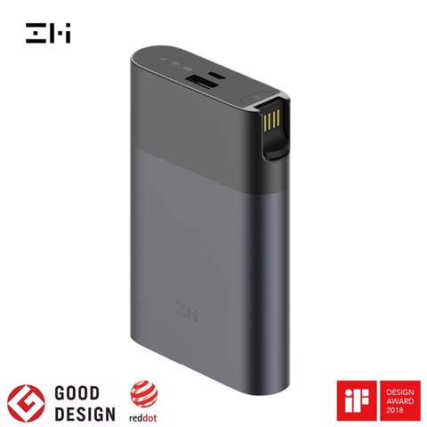 ZMI MF885 4G 10000 mAh batterie externe sans fil wifi répéteur 3G4G routeur Hotspot Mobile expédition rapide Support QC charge rapide ► Photo 1/6