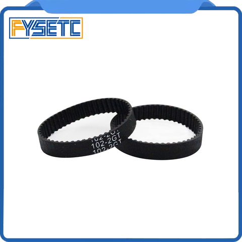 Ceinture de synchronisation en caoutchouc à boucle fermée pour imprimante 3D, GT2 2GT-6, longueur 110/112/200mm/280mm/400/610/852/largeur 6mm ► Photo 1/5