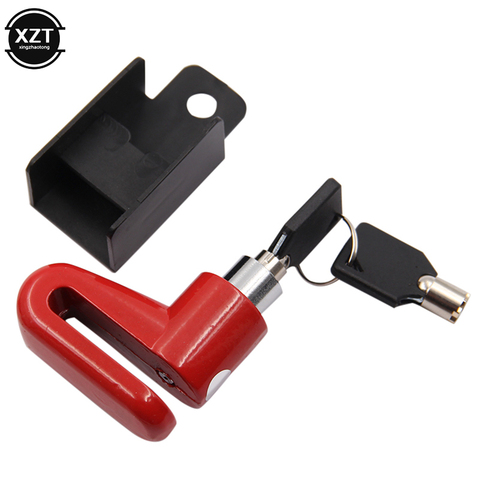 Serrure Anti-vol pour moto, cadenas pour freins à disque, Protection pour Scooter, sécurité ► Photo 1/6