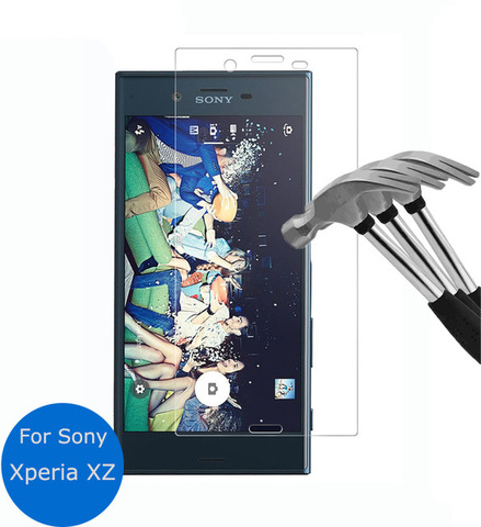 2.5D verre trempé pour Sony Xperia XZ Film de protection de haute qualité anti-déflagrant protecteur d'écran pour F8332 XZs G8232 ► Photo 1/5