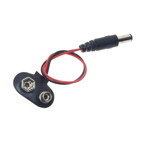 90 DC 9 V bouton de batterie prise d'alimentation pour Arduino Mega 2560 1280 UNO R3 132 9 V boucle de batterie ► Photo 1/6