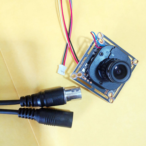 720 P AHD bricolage carte PCB caméra avec HD 3.6mm lentille avec support de câble pour IR LED SMTKEY 1MP AHD caméra pour ahd système ► Photo 1/3