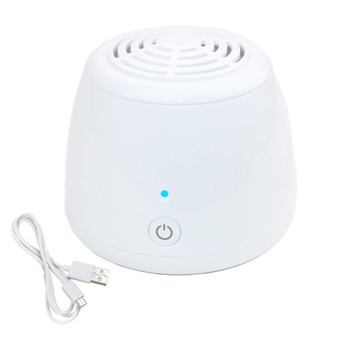 Mini purificateur d'air pour réfrigérateur, générateur d'ozone, pour réfrigérateur, salle de bain, aliments frais, désinfection de garde-robe ► Photo 1/1