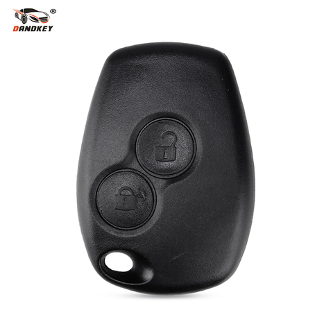 DANDKEY-coque de clé télécommande 2btn, pour Renault Megane Modus, Espace Laguna Duster Logan, DACIA Sandero, Fluence, Clio Kangoo (206, 307) ► Photo 1/6