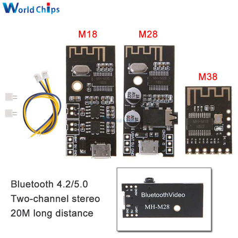 MH-MX8 sans fil Bluetooth MP3 Audio récepteur Module BLT 4.2 mp3 sans perte décodeur Kit de bricolage haute fidélité HIFI M18 M28 M38 ► Photo 1/6