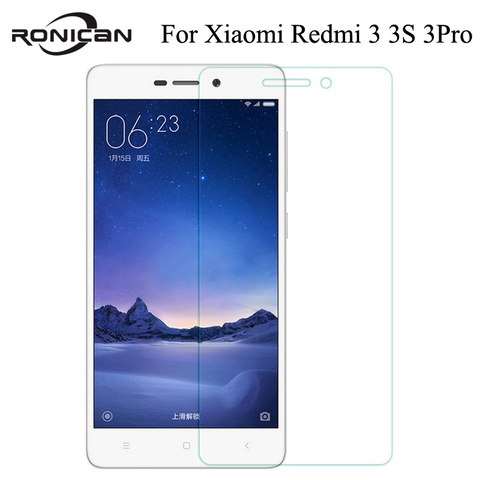 Protecteur d'écran pour Xiaomi, Film de protection en verre trempé pour Redmi 3 S 3 S Prime pro 4A ► Photo 1/6