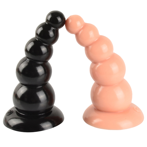 Jouets sexuels pour femmes et adultes, dilatateur Anal érotique G de points, 5 boules, grande ventouse godemichet Anal, bouchon Anal, jouets sexuels pour adultes ► Photo 1/6