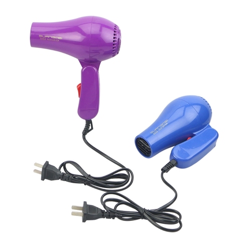 KEMEI – sèche-cheveux professionnel de voyage, Portable et pliable, Compact, 220 W, 850 V AC, haute qualité ► Photo 1/1