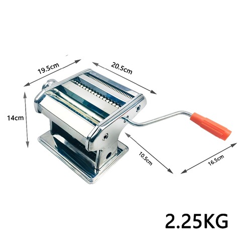 Livraison gratuite machine à pâtes-rouleaux en acier inoxydable pour Frais Spaghetti Fettucine Nouilles manivelle Cutter LFGB ► Photo 1/1