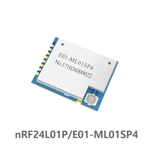 Module rf sans fil 2.4 GHz PA LNA nRF24L01, amplificateur de puissance SPI SMD E01-ML01SP4 ghz, émetteur Radio rf à longue portée ► Photo 1/6