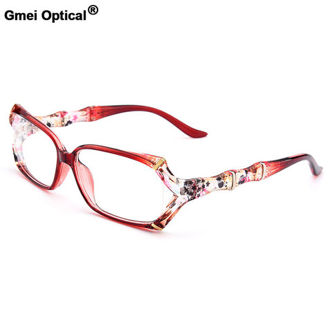 Gmei-lunettes optiques en plastique pour femmes, TR90, monture optique colorée, jante complète, nouveauté M1242, lunettes myopes ► Photo 1/6