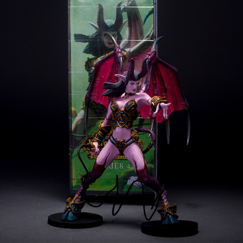 Figurine d'action WOW Succubus Demon amberlish Warlock, jouet à collectionner, modèle de dessin animé ► Photo 1/3