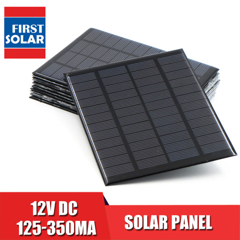 Panneau solaire 12V Mini système solaire bricolage pour batterie chargeurs de téléphone Portable cellule solaire 1.5W 1.8W 1.92W 2W 2.5W 3W 4.2W ► Photo 1/1