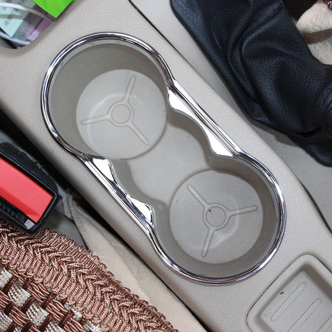 Garniture de décoration de tasse d'eau en chrome ABS, accessoires automobiles spéciaux pour Ford Focus 2 2005 – 2013 Fiesta ► Photo 1/5