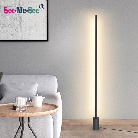 Lampe led autoportante au design nordique moderne et minimaliste, luminaire créatif, idéal pour un salon ► Photo 1/6