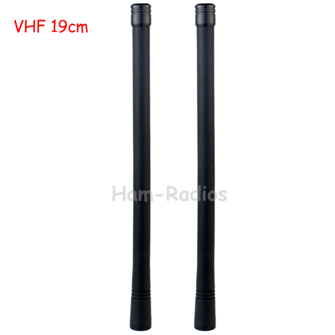 2 pièces VHF 136-174 MHz Antenne Mâle pour Vertex VX-150 VX-160 VX-180 Talkie-walkie Antenne Radio Bidirectionnelle ► Photo 1/5