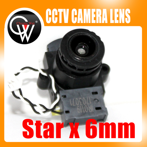 Starlight-objectif de vidéosurveillance 6mm + coupe IR, 93.7 degrés F1.5, 1/3.2 pouces M12 pour caméra IP CCTV 720P/1080P ► Photo 1/1