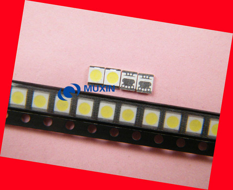 Perles lumineuses LED, 100, pièces/lot, 3V, 1W, 2835 ma, pour la réparation de la bande Panasonic sharp TV, blanc froid ► Photo 1/2