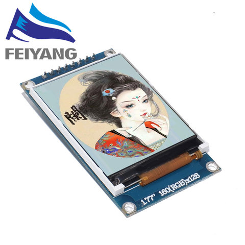 Écran LCD TFT 1.77 pouces, 1 pièce, module de port série, 128x160 1.77 TFTSPI, couleur TFT ► Photo 1/3