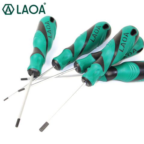 LAOA S2 Alliage Acier Tournevis Allen pilote Précision Hexagone Socket Tournevis Magnétique Tournevis 1.5 MM/2.0 MM/2.5 MM/3 MM/4 MM ► Photo 1/6