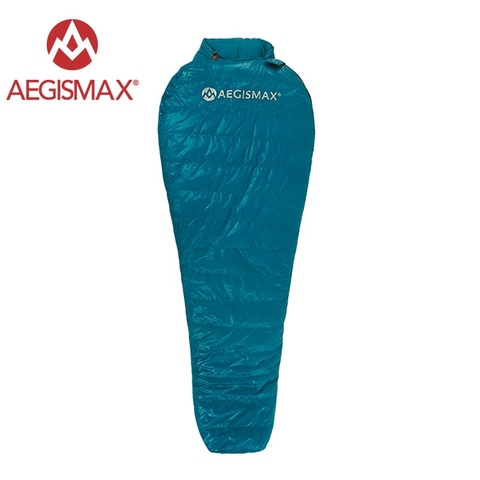 AEGISMAX-sac de couchage en duvet d'oie, Camping en plein air ultraléger, 95% fp, tente, printemps, automne et hiver ► Photo 1/6