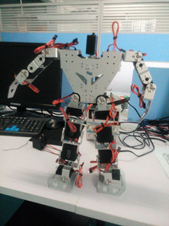 17 robot éducatif humanoïde DOF, robot compétitif haut de gamme avec engrenage métallique, robot numérique RDS3115 ► Photo 1/4