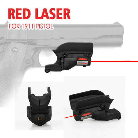 PPT pas cher Laser vue militaire accessoires laser aimer rouge Laser vue pour 1911 pistolet pour fusil portée pour la chasse GZ200022 ► Photo 1/1