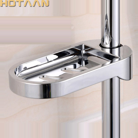 Barre de douche en plastique 24mm, porte-savon porte-savon palette barre de douche barre coulissante ABS Chrome pour barre coulissante 7023 ► Photo 1/6