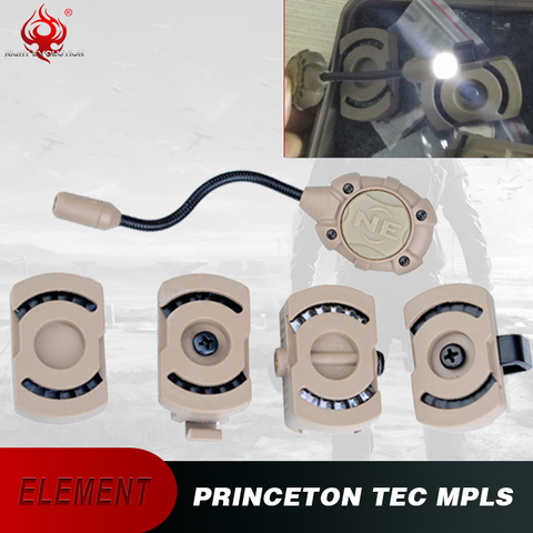 Night-Evolution Princeton Tec – casque léger MPLS, système d'éclairage personnel modulaire, monture Molle, Zcombat militaire pour l'extérieur, NE05012 ► Photo 1/6
