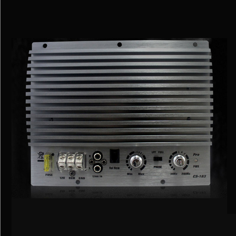 Amplificateur Audio stéréo haute puissance 12V 1100W, caisson de basses pur à canal unique, caisson de basses ► Photo 1/5