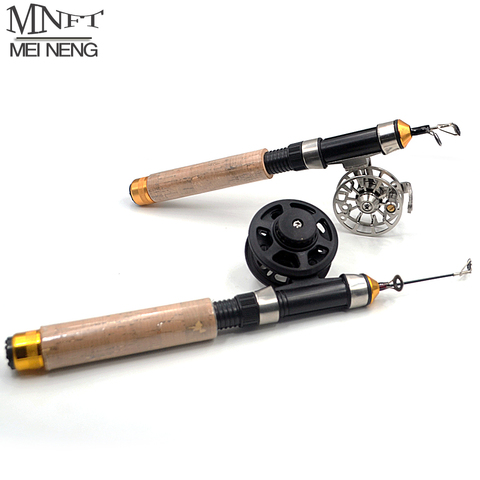 MNFT – canne à pêche télescopique sur glace avec moulinet, équipement combiné, pour l'hiver ► Photo 1/6