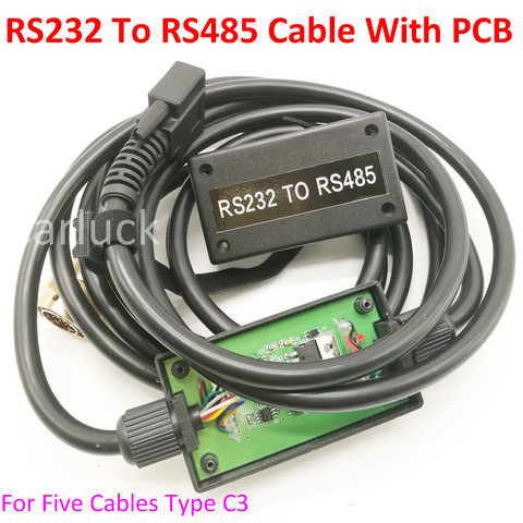Haute qualité Mb étoile C3 RS232 à RS485 câble pour multiplexeur étoile Diagnostic C3 outil de Diagnostic RS485 câble avec la meilleure puce de carte PCB ► Photo 1/6