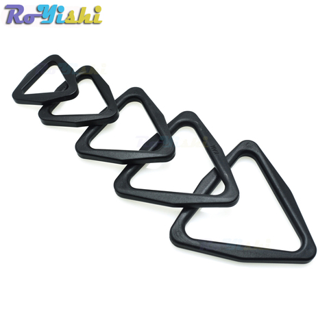 Sangle triangulaire en plastique, boucle de réglage, 20mm, 25mm, 30mm, 38mm, 45mm, boucle de ceinture triangulaire pour sac à dos ► Photo 1/6